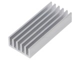 Radiator Extrudat cu Aripioare 50x21x10mm