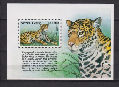 SIERRA LEONE MI.BLOCK 227 MNH foto