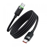 Cablu Date si Incarcare USB-C - USB-C McDodo CA-2000 Self Winding, 60W, 1.2m, Negru