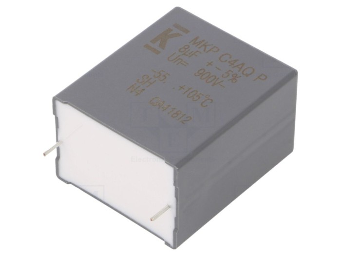 Condensator DC-Link 8uF THT &plusmn;5%