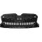 Grila masca fata SKODA FABIA, 12.2014-09.2018, negru, satin,