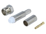 Conector FME mamă drept B9907 pentru cabluri KX15, RG141, RG58C/U, URM43
