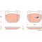 Set placute frana spate TRW, Land Rover Defender Cabriolet (L316), 08.90-02.16, Defender Combi (L316), 05.1990-02.16, Defender Pick Up (L316), 10.199