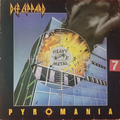 Def Leppard &amp;ndash; Pyromania, LP, Netherlands, 1983, stare VG+ foto