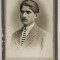 FOTOGRAF L. WAISMAN , BUCURESTI , DOMN CU CRAVATA , FOTOGRAFIE C.D.V. , CCA . 1900