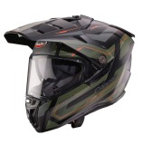 Cumpara ieftin Casca adventure/off road Caberg model Tanami SV Ranger N6 negru/verde military/portocaliu mat Pinlock ready &ndash; lentila Pinlock inclusa XXL (63/64cm)