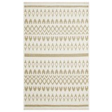 Covor de living / dormitor Maze Home MONDO Reversibil, Cream Beige 03 (diverse dimensiuni)