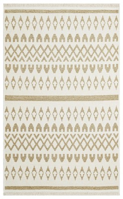 Covor de living / dormitor Maze Home MONDO Reversibil, Cream Beige 03 (diverse dimensiuni) foto