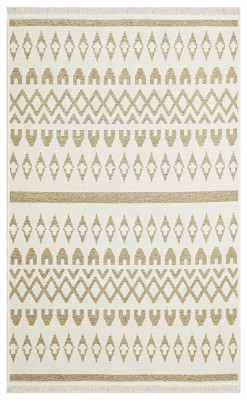 Covor de living / dormitor Maze Home MONDO Reversibil, Cream Beige 03 (diverse dimensiuni) foto