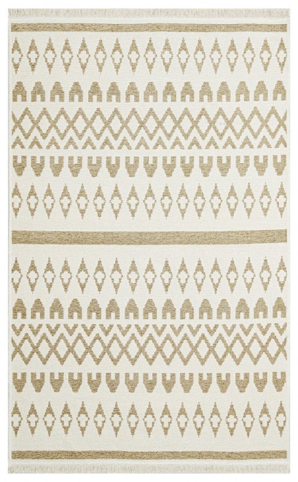 Covor de living / dormitor Maze Home MONDO Reversibil, Cream Beige 03 (diverse dimensiuni)