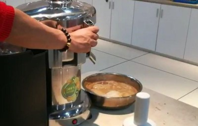 Storcator profesional fructe si legume, 220V foto