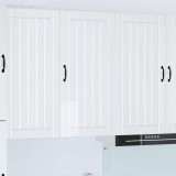 vidaXL Dulap de bucătărie Alb lucios 50 x 31 x 100 cm Lemn compozit 885129