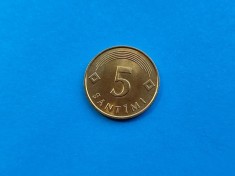 5 Santimi 1992 Letonia-UNC