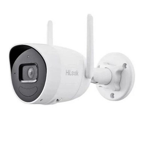 Camera IP Wi-Fi HiLook, 2 MP, IR 30m, EXIR 2.0, microfon si difuzor, slot card MicroSD, IP66 - IPC-B120HA-D/W(W) SafetyGuard Surveillance