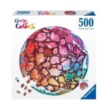 Puzzle cerc Ravensburger - Animale marine, 500 piese
