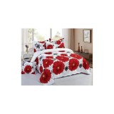 Cumpara ieftin Set Cuvertura de Pat din Bumbac, 5 Piese - XIA112