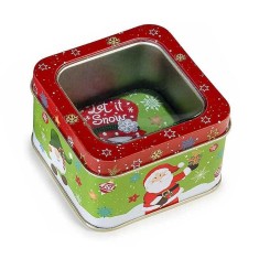 Cutie Craciun metal multicolor IT cm 7,5 x 7,5 x 5 H