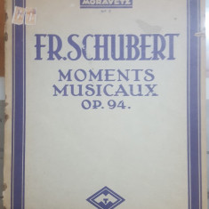 Fr. Schubert, Moments musicaux, Momente muzicale, Nr. 7, OP. 94