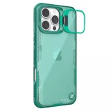 Husa iPhone 16 Pro Max Nillkin Iceblade Prop, cu decupaj camera, verde