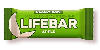 Lifebar Baton cu Mere Raw Bio Lifefood 47gr foto