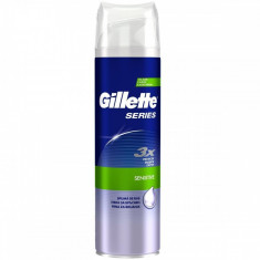 Spuma de ras Gillette Series Sensitive 250ml foto