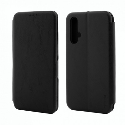 Husa de protectie Vetter pentru Huawei nova 5T, Flip Series, Black foto