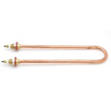 Rezistenta electrica cupru 2000W tip U, 230V, 310mm, filet 15mm - incalzire apa, boiler, universala