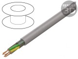 Cablu UNITRONIC LiHCH 5x0.5mm2 60V fără halogen gri-bej