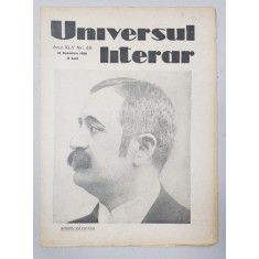 REVISTA &#039;UNIVERSUL LITERAR&#039;, ANUL XLV, NR. 48, 24 NOIEMBRIE 1929