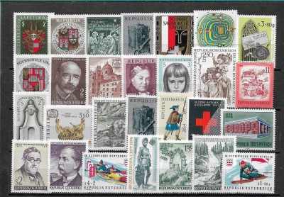 C5480 - lot Austria timbre nestampilate MNH foto