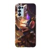 Husa compatibila cu Oppo A72, Viceversa, model RPG Twitch, Silicon, TPU, Transparent, Carcasa