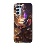 Husa compatibila cu Oppo A54 5G, Viceversa, model RPG Twitch, Silicon, TPU, Transparent, Carcasa
