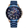 Ceas barbatesc Business Elegant Cronograf Elegant Otel Inoxidabil Quartz, Lige