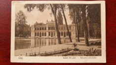 Cluj-1927-Lacul din parc-C.P.circ. foto