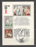 Cehoslovacia.1985 Bienala ilustratorilor de carti ptr. copii-Bl. XC.364