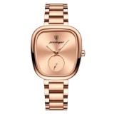 Cumpara ieftin Ceas de dama Poedagar CS1891, otel inoxidabil, rose gold, cadran rose gold