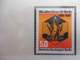 Serie timbre nestampilate Germania Berlin Vest MNH Berlin West, Nestampilat