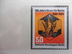 Serie timbre nestampilate Germania Berlin Vest MNH Berlin West foto