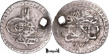 1765 (1171AH 8) #23, AR Para - Mustafa al III-lea - Islambul - Imperiul Otoman, Asia
