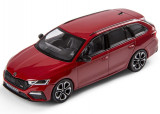 Macheta Oe Skoda Octavia Combi RS A8 1:43 Rosu Velvet Red 5E7099300AF3P