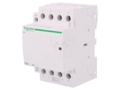 Contactor 4P 63A 24VAC NO IP20 foto