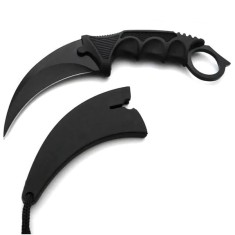 Cutit Karambit Night, DEPOX&reg;, 19 cm, Negru