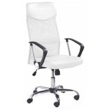 Scaun ergonomic HM Vire, Mesh, alb