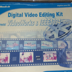 KIT Editare Video Digitala IEEE 1394 - slot PCI