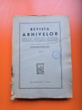 Revista Arhivelor - Prof. Aurelian Sacerdoteanu