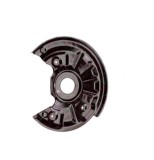 Protectie disc frana Audi A3 (8v), Q2 (Ga); Seat Leon (5f), Leon (Kl); Skoda Karoq, Octavia 3 (5e); VW Golf 7 (5k), montare Spate, Stanga, Tabla; cu