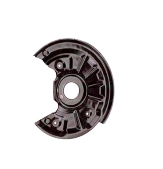 Protectie disc frana Audi A3 (8v), Q2 (Ga); Seat Leon (5f), Leon (Kl); Skoda Karoq, Octavia 3 (5e); VW Golf 7 (5k), montare Spate, Stanga, Tabla; cu