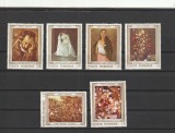 ROMANIA 1990 LP 1244 TABLOURI IMPUSCATE IN TIMPUL REVOLUTIEI SERIE MNH NESTAMPILATA