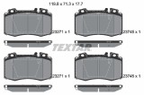 TEXTAR 2374502 Q+ set placute frana,frana disc