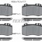 TEXTAR 2374502 Q+ set placute frana,frana disc